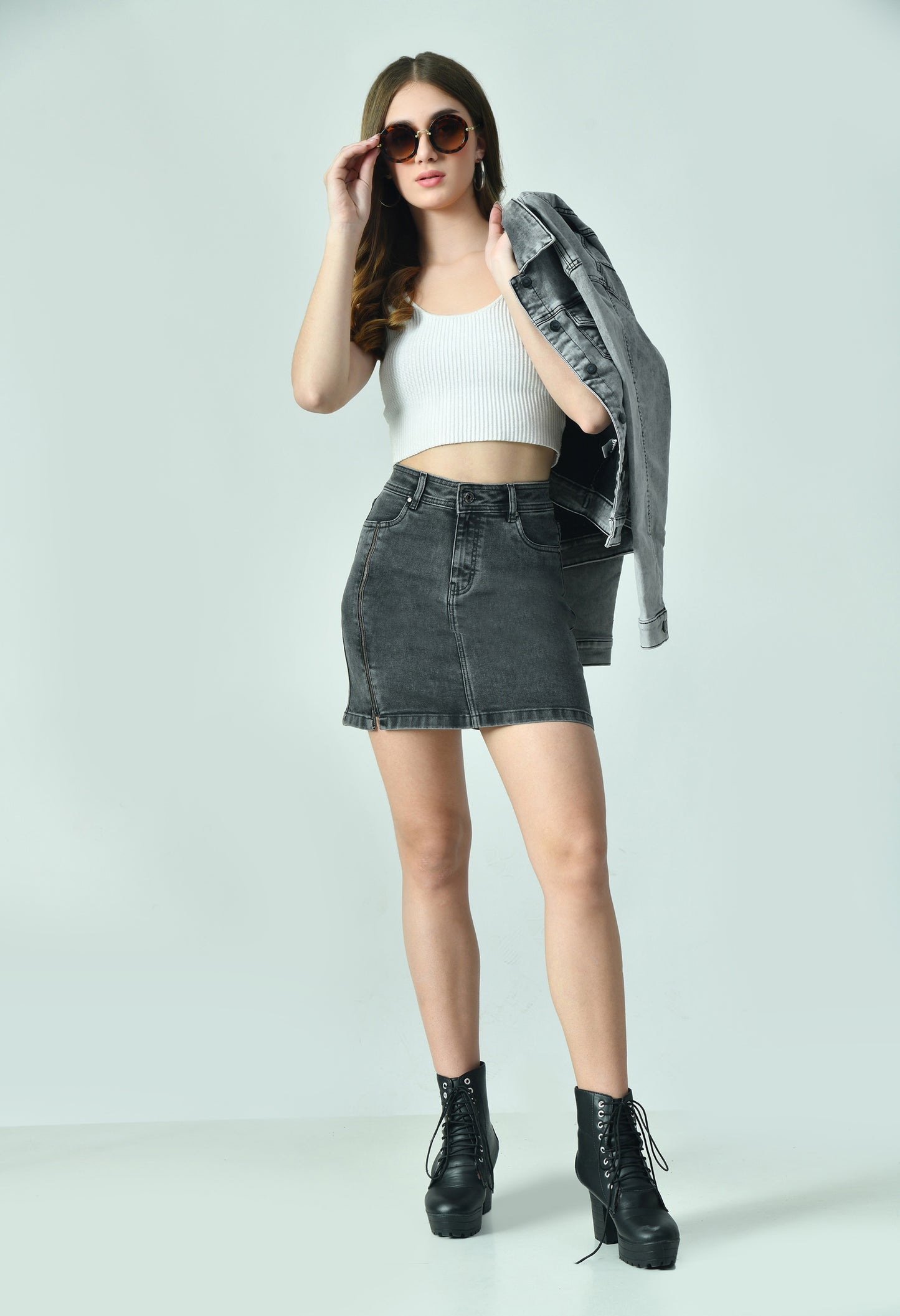 Mia Denim Skirt