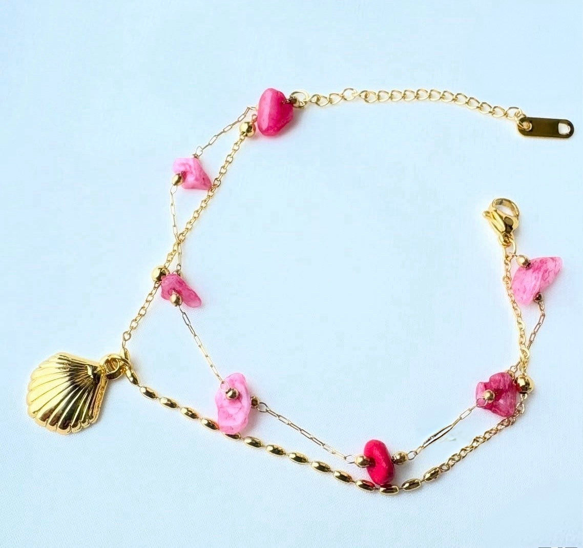 Pink Shoreline Bracelet