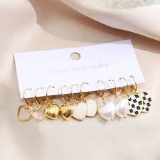 Heart Earrings (set of 5)
