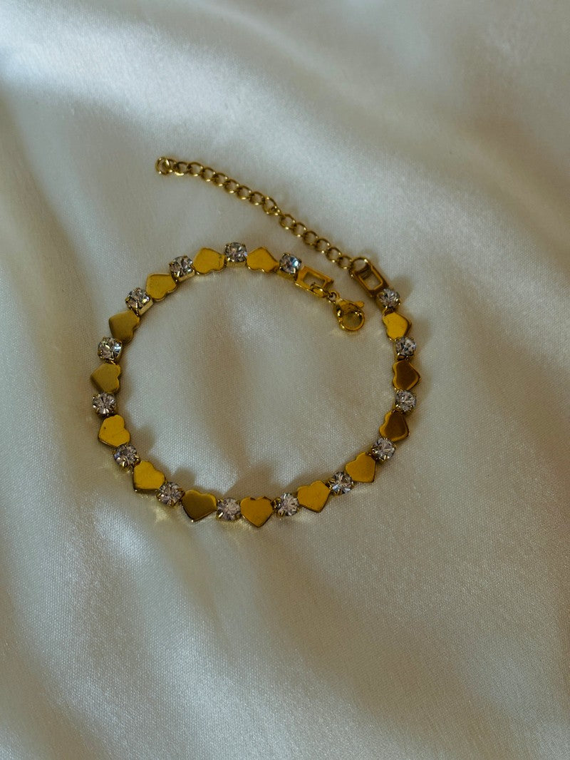 Statement Heartbeat Bracelet