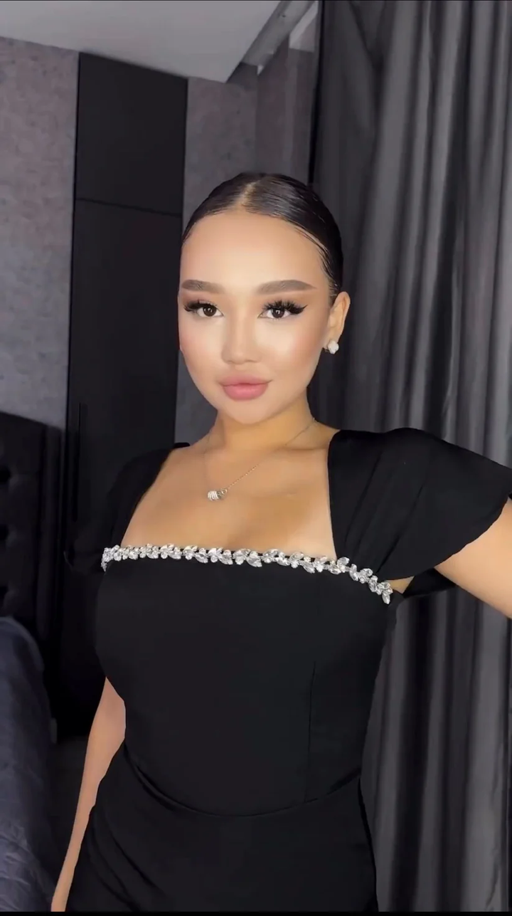 Bianca Embellished Dress (black)