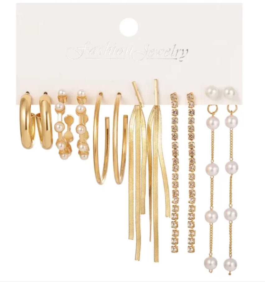 Avery Earrings (set of 6)