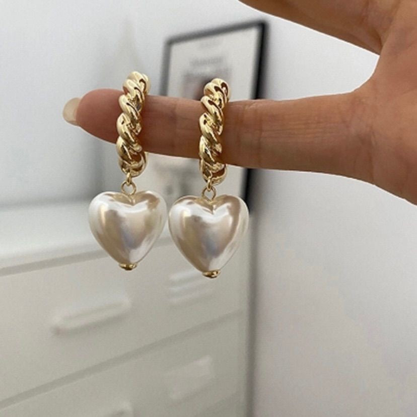 Pearl Heart Drops