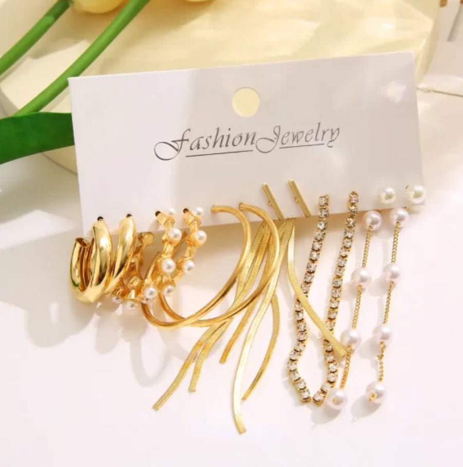 Avery Earrings (set of 6)