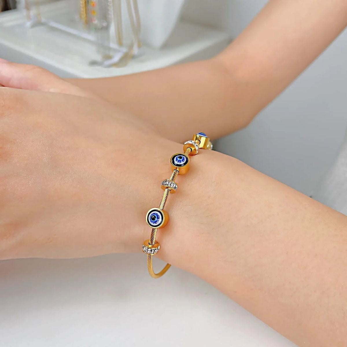 Evil Eye Cuff