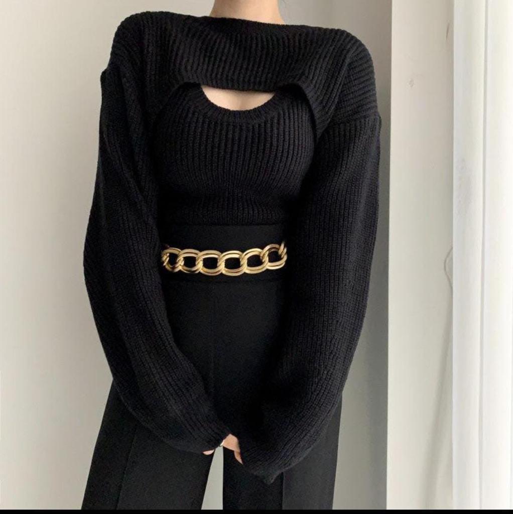 Charlotte knit cami sweater