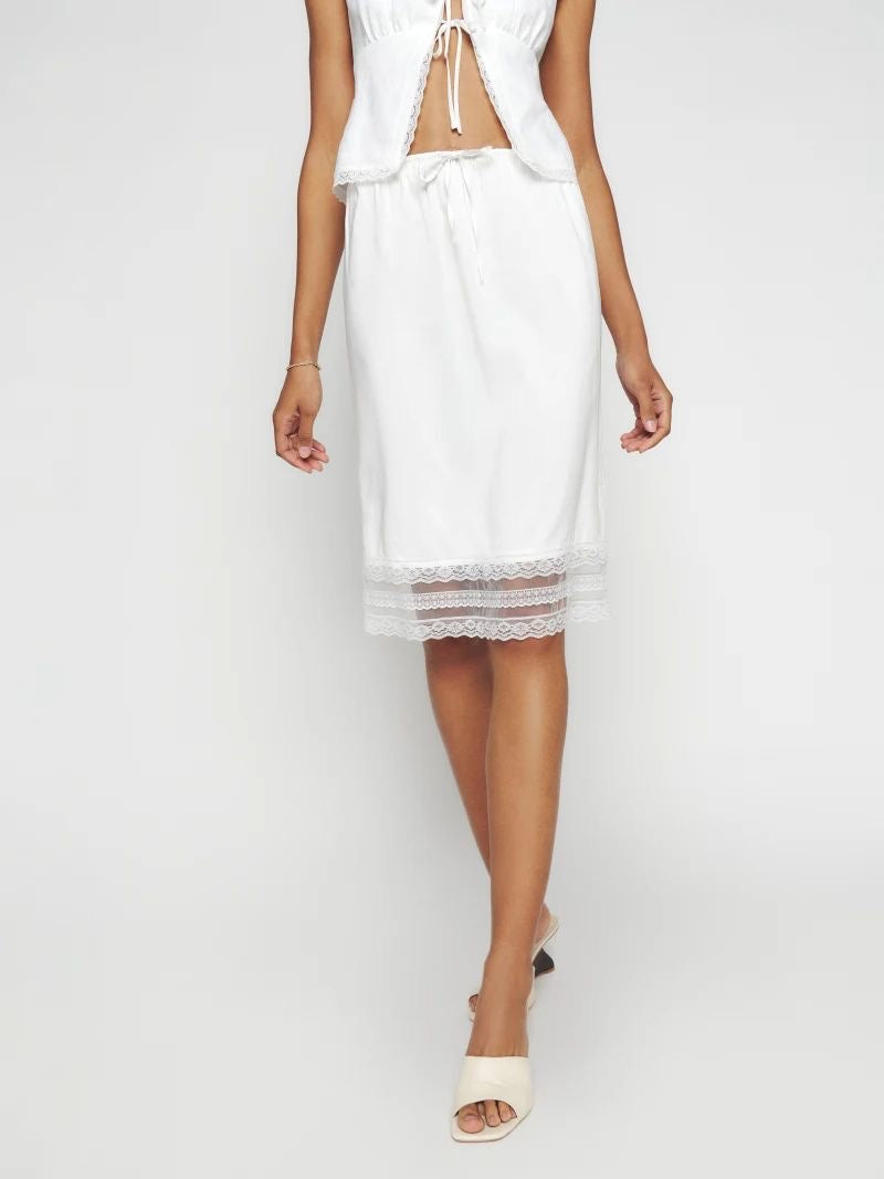Jules Linen Skirt Set