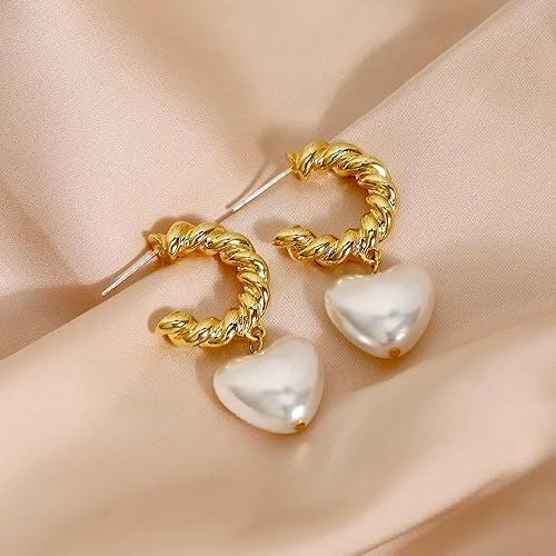 Pearl Heart Drops