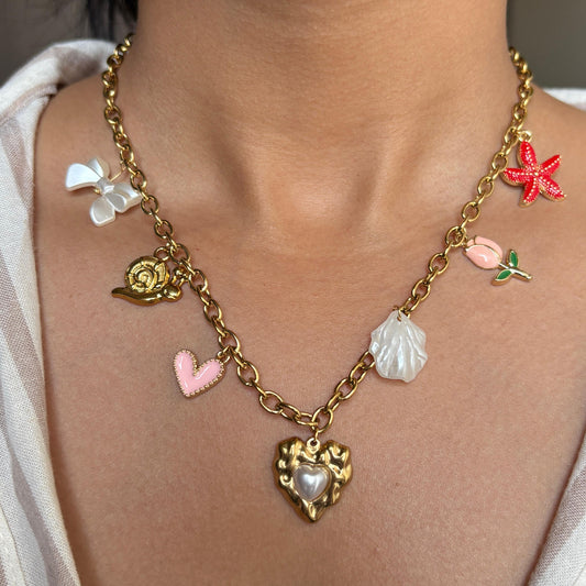 Love In Every Charm Necklace
