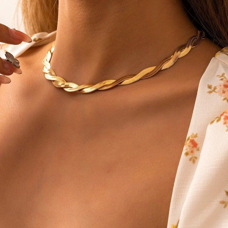Rope Gold Necklace
