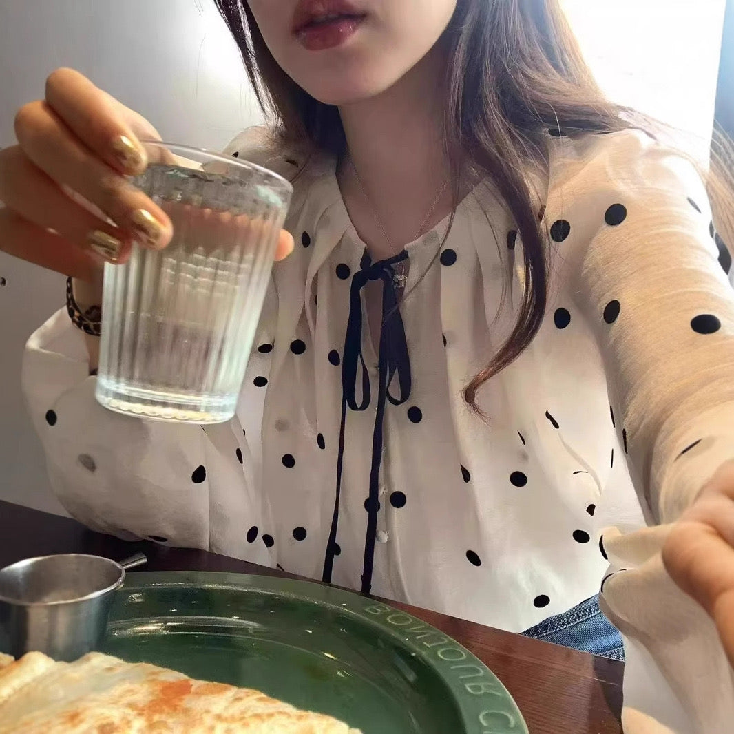 Hola Polkadot Blouse