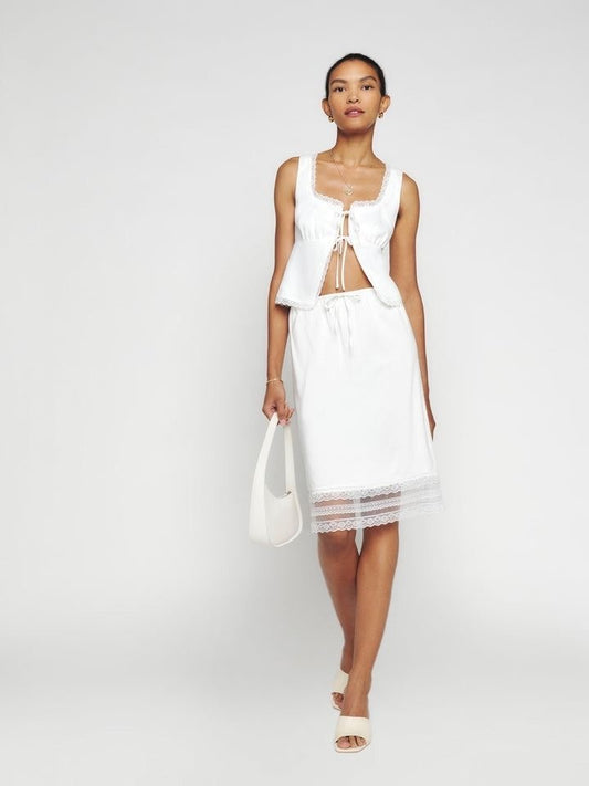 Jules Linen Skirt Set