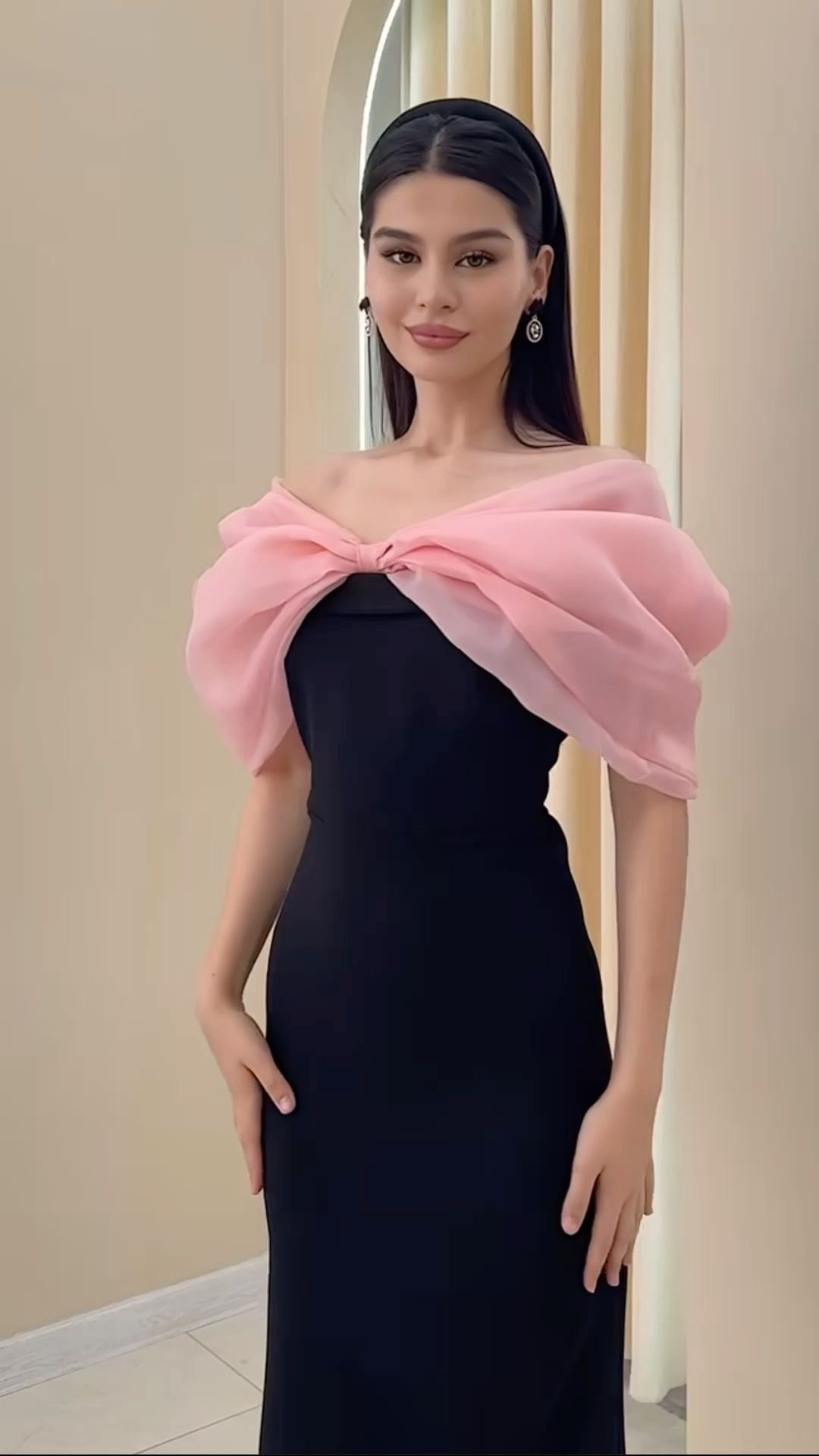 Milan Off-Shoulder Dress