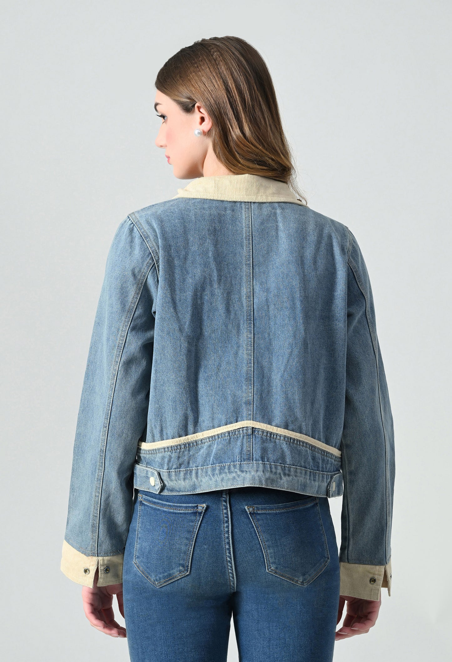 Corduroy Denim Jacket