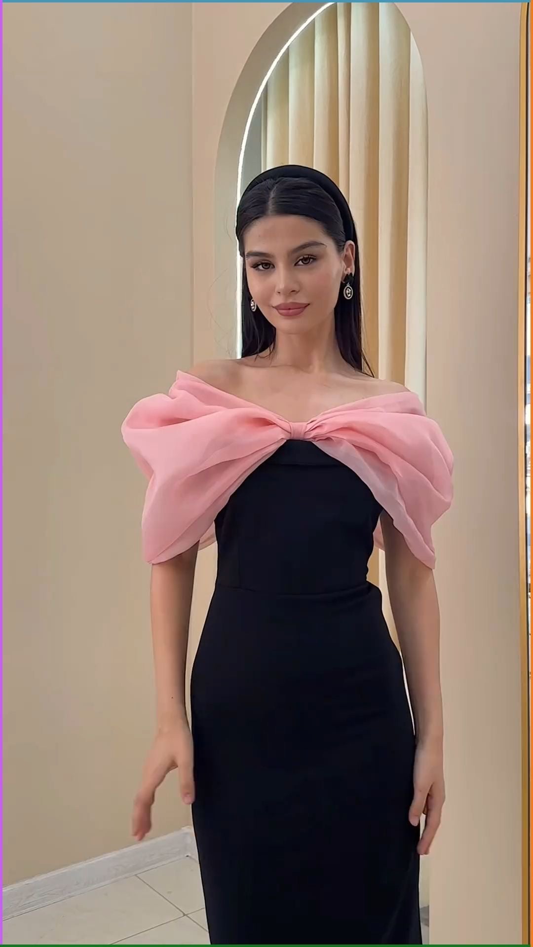 Milan Off-Shoulder Dress