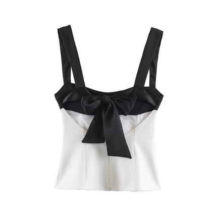 Abisca Back Bow-Tie Top
