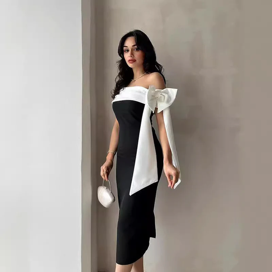Marianne Bow Dress