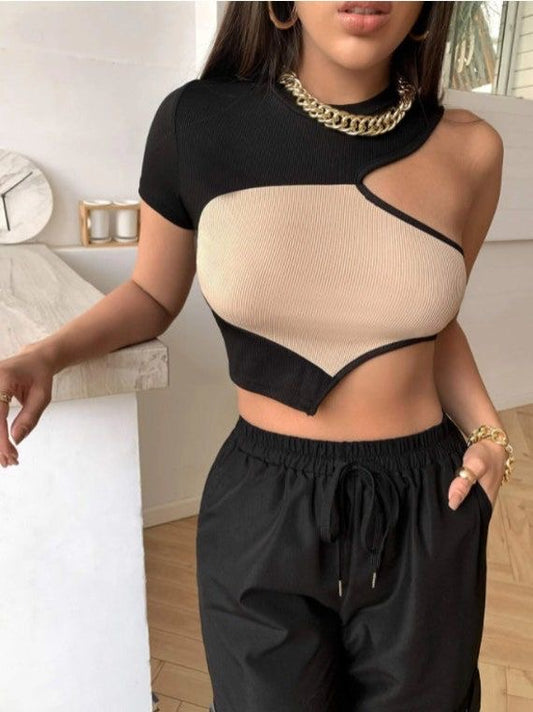 Monochrome Crop Top