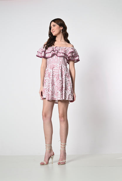 Aster Embroidery Dress