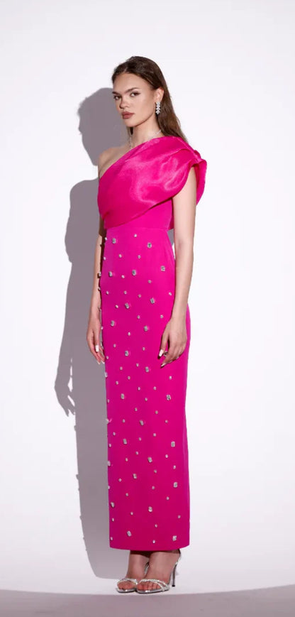 Sasha Stone Dress (pink)