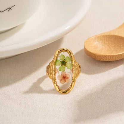 Soft Pastel Gold Band