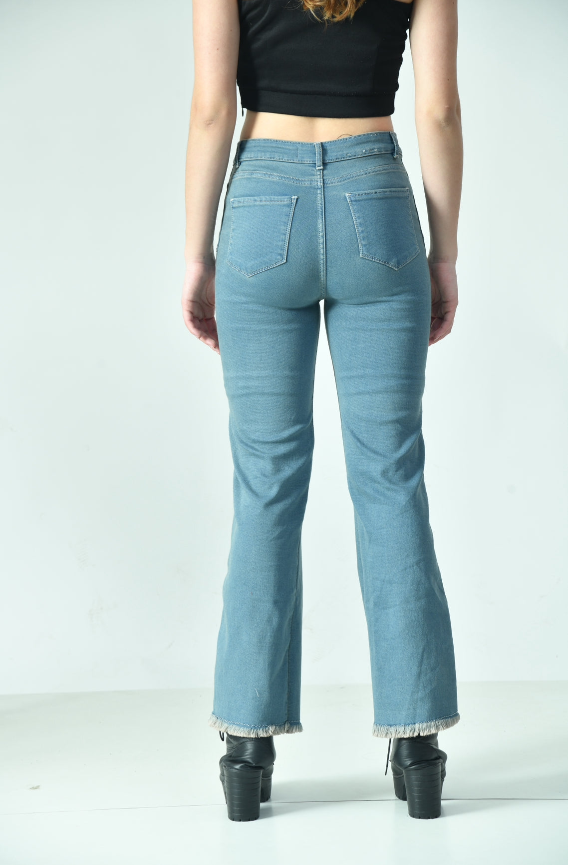 Highline Button-Trim 
denim