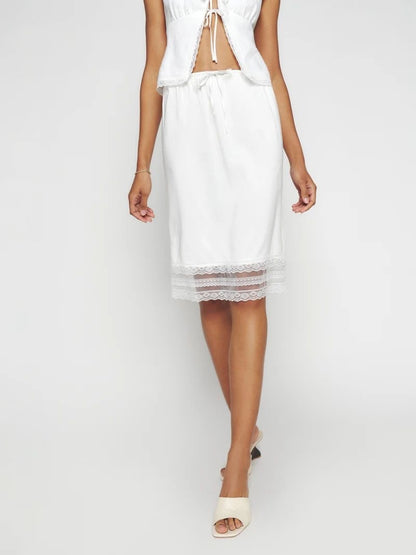 Jules Linen Skirt Set