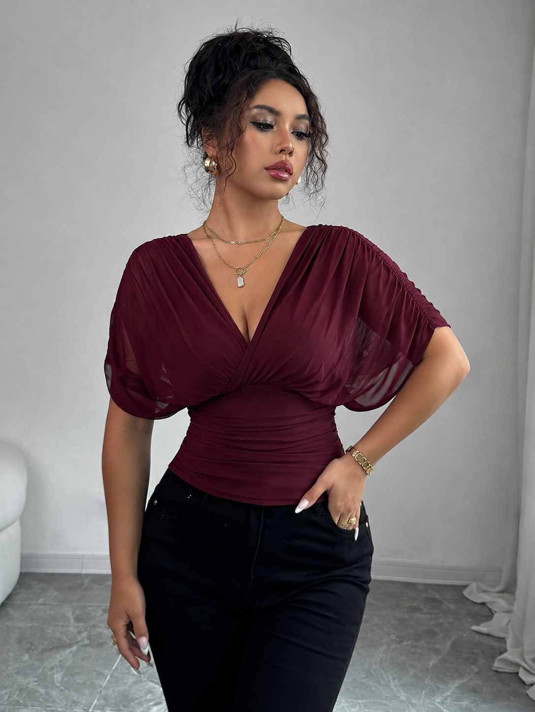 Marisa Mesh Croptop