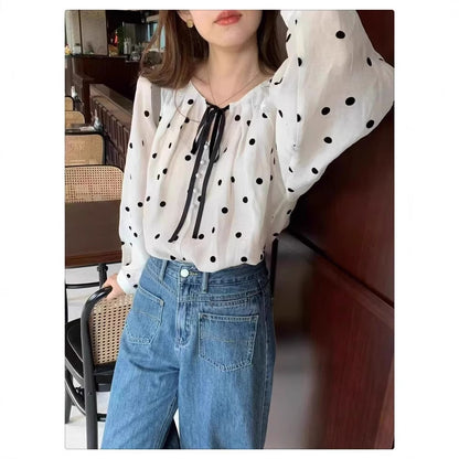 Hola Polkadot Blouse